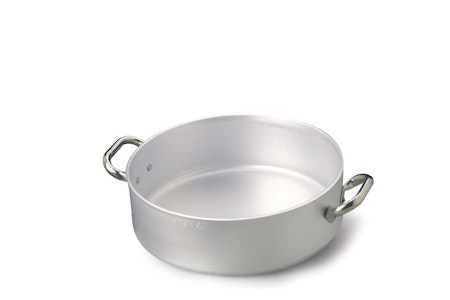 Agnelli Kittel Låg Aluminium 16Liter, D40 cm