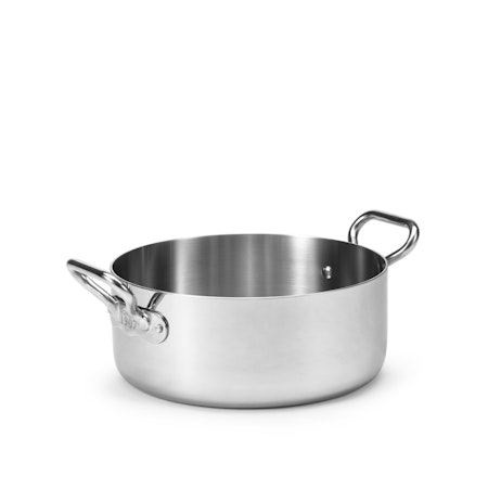 Agnelli Kittel 24cm  4,5Liter, Låg 3-skikt