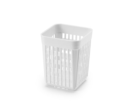 Bestickskorg 110x110x140mm, Vit plast
