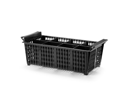 Bestickskorg 8-fack PP plast