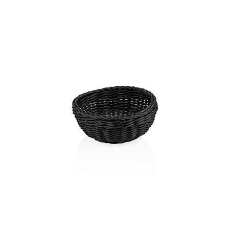 Bröd/Bestickkorg, Svart D20cm