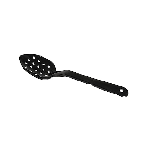 Delikatess sked perforerad, 280mm Svart PC