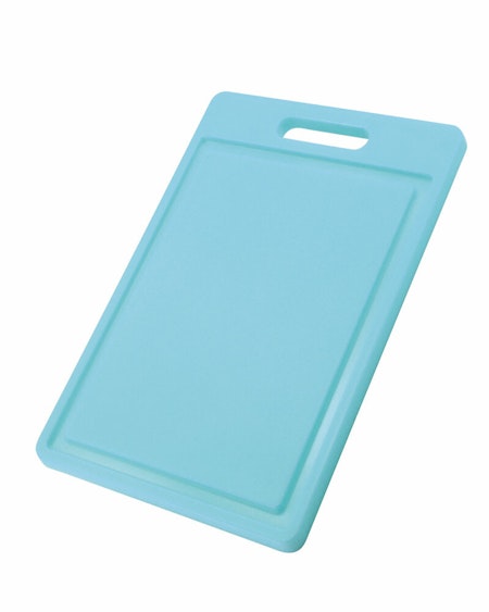 Skärbräda plast 35x25x1,2 cm Blå