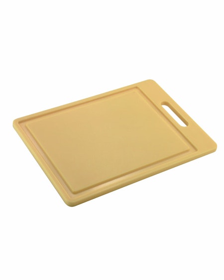 Skärbräda plast 51x38x1,25 cm Gul