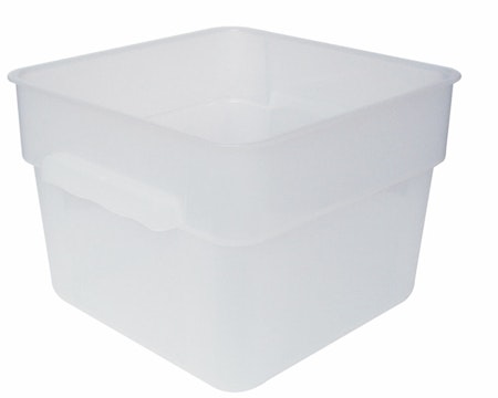 Förvaringsbox 12Liter, PP Vit 285x285xH210