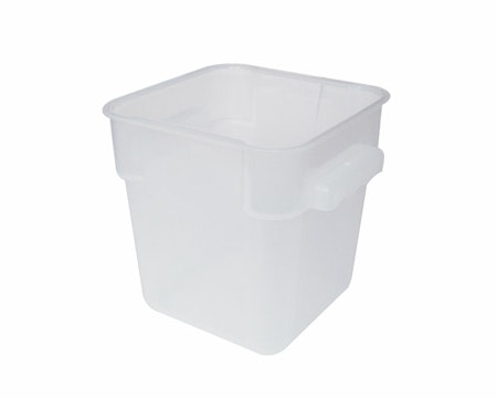 Förvaringsbox 4Liter, PP Vit 182x190
