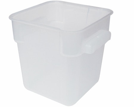 Förvaringsbox 8Liter, PP Vit 225x225xH230mm