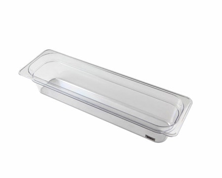 Kantin Gn 2/4-100 Polycarb, Klar