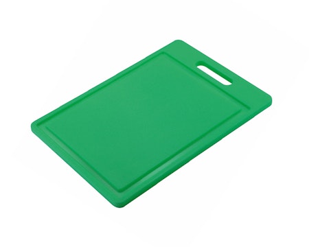 Skärbräda plast 35x25x1,2 cm Grön