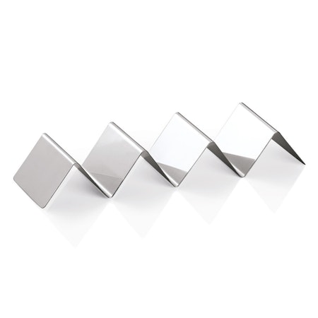 Taco/Korv ställ Rostfri 28x8xH4,5cm