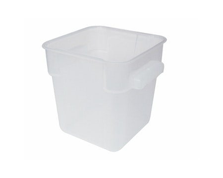 Förvaringsbox 8Liter, PP Vit 225x225xH230mm