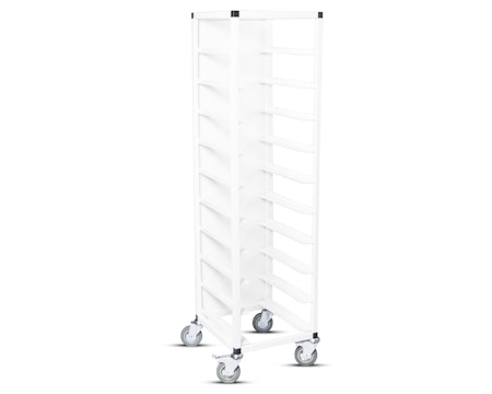 Brickvagn enkel, bricka:330x430(Lunch) mm  med baksida vit
