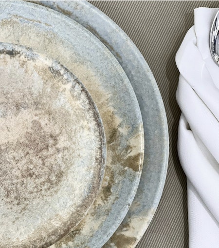 LUZ Tallrik Gourmet flat D21cm