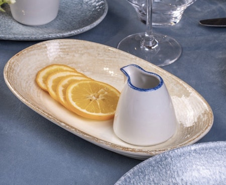 PATERA Tallrik oval 34x19xH:4cm