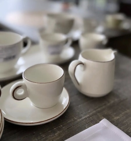 RETRO Espressofat 12cm