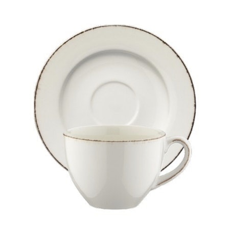 RETRO Kaffefat med bräm, 16cm