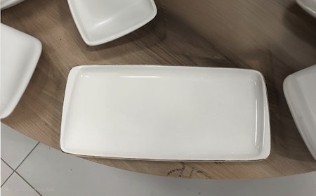 RETRO Rekt tallrik 34x16cm