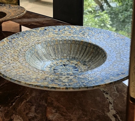 MOSAIK Tallrik djup Med Brett Bräm, D28cm