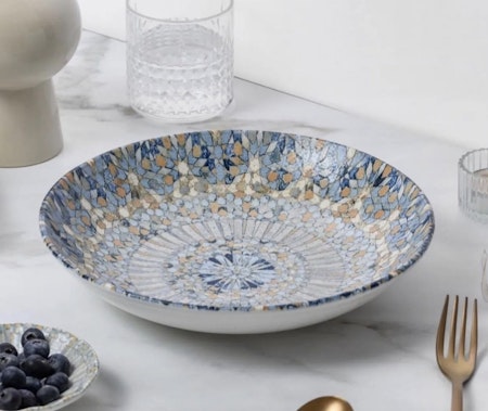 MOSAIK Bloom Coupe tallrik D25cm