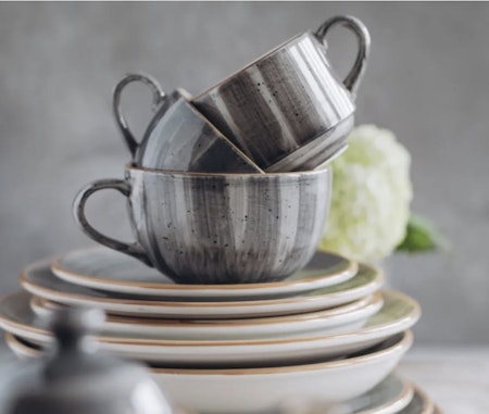 SPACE Kaffe/Tefat till stapelbara koppar, D16cm