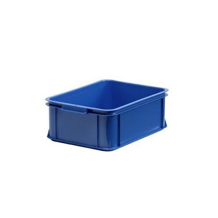 Förvaringsback 13 Liter Blå, Stapelbar 400x300x147 mm