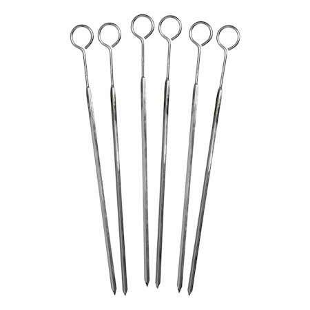 Grillspett 33 cm, 6 st