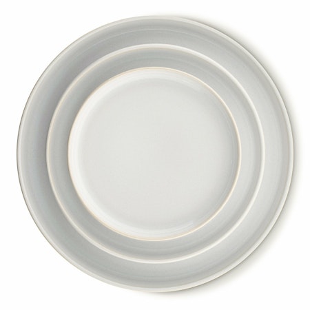 Tallrik flat Ø22cm Denver Vit