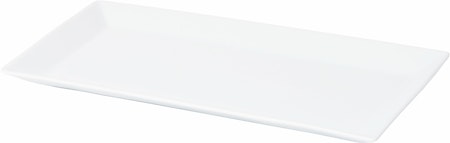 Tallrik flat 36x18 cm Quadro