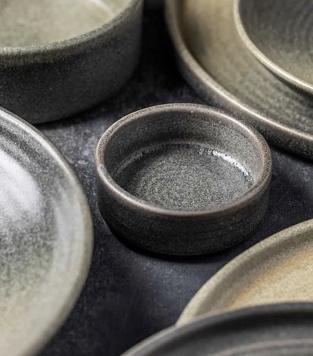 Hornfels Dipp Skål D8cm. 7cl