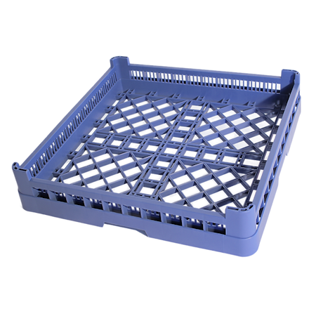 Glasback 50x50x10,5cm,stora maskor i botten, 3 Färger