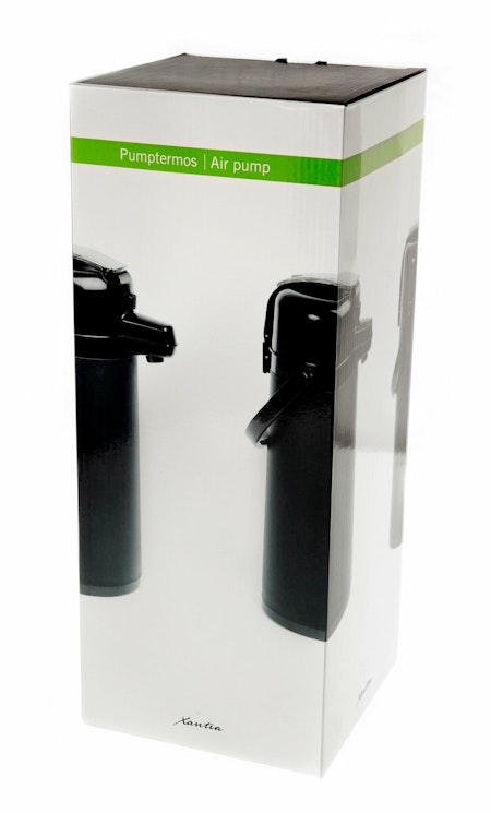 Pumptermos 2,2 L Svart