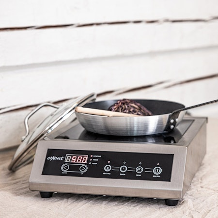 Induktionshäll 3kw,Panna Q:14-32cm, Exxent