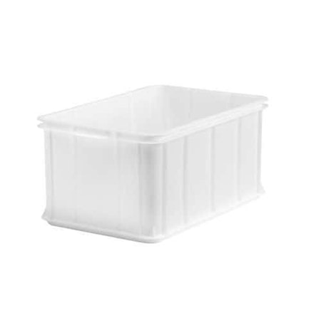 Förvaringsback 55Liter Vit, Stapelbar 600x400x285 mm