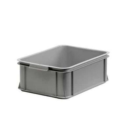 Förvaringsback 13 Liter Grå, Stapelbar 400x300x147 mm