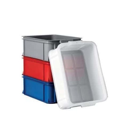 Förvaringsback 13 Liter Vit, Stapelbar 400x300x147 mm