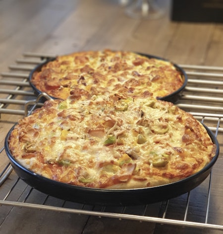Agnelli Pizzafat blåstål D20cm