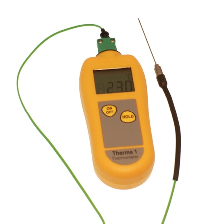 Digitaltermoter ETI Terma 1 Yellow