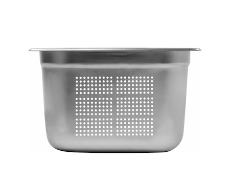 Exxent GN kantin 1/2-200, perforerad Rostfri