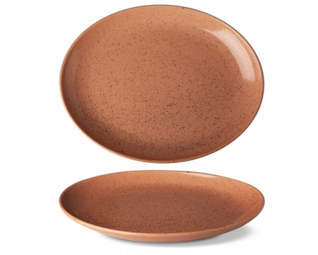 Terracotta -LIFESTYLE Tallrik Oval 32x25cm
