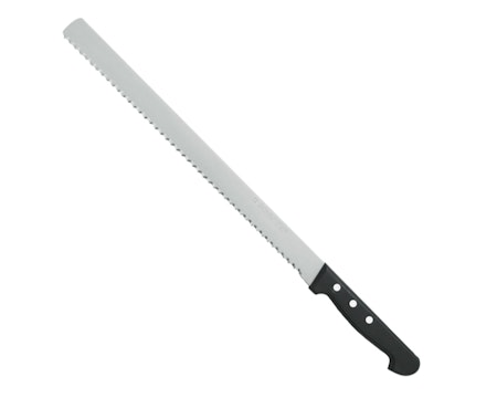 Brödkniv vågtandad, blad 310 mm, POM