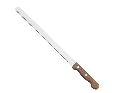 Brödkniv med trähandtag, Blad 310 mm