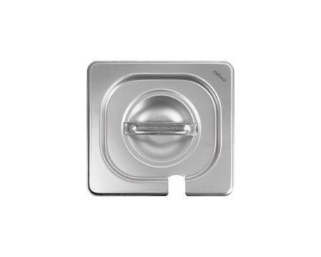 Exxent GN lock 1/6, uttag för ösa Rostfri