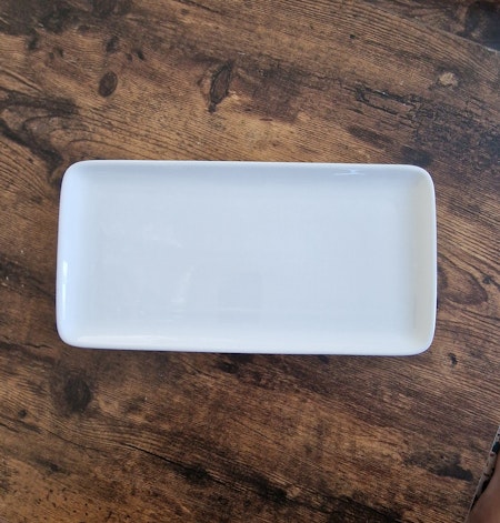 Rekt.Tallrik 29x15cm, Strömgården