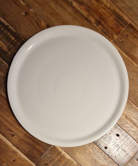 Pizzatallrik 33,0cm Napoli Bianco, Strömgården