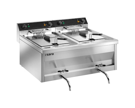 Fritös 80x70 cm, 12+12 Liter-modell GASTROLINE, SARO