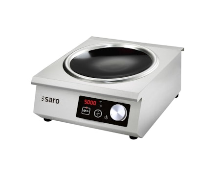 Wok Induktionshäll GIULIA 5kw,Panna MAX Q:38cm, SARO
