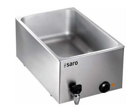 Vattenbad Med Tappkran, 1xGN1/1-Max Djup:150 mm, SARO
