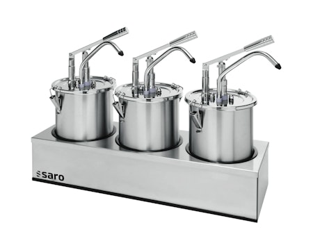 Såsdispenser 3x5 Liter, SARO