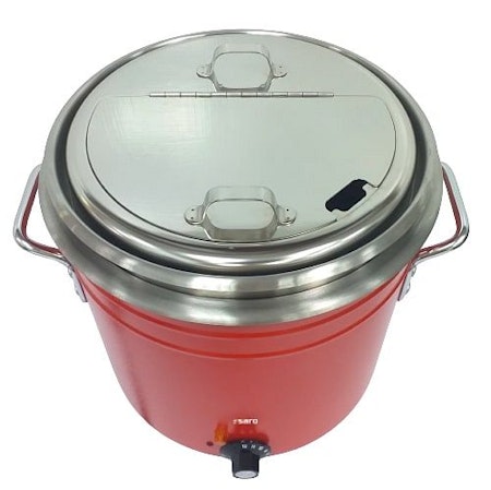 Retro Soppkittel 10,4 liter Röd, SARO