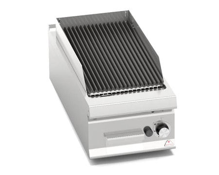 Gasgrill Lavastens 1 zon, 400x900x300 mm 9kW, BERTOS